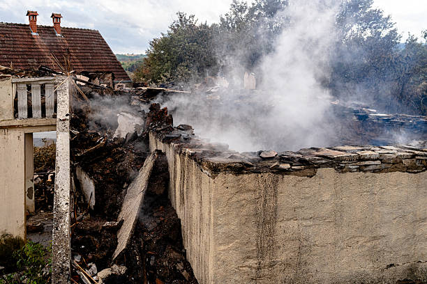 Professional Emergency Fire Cleanup technician working in Maple Valley, WA